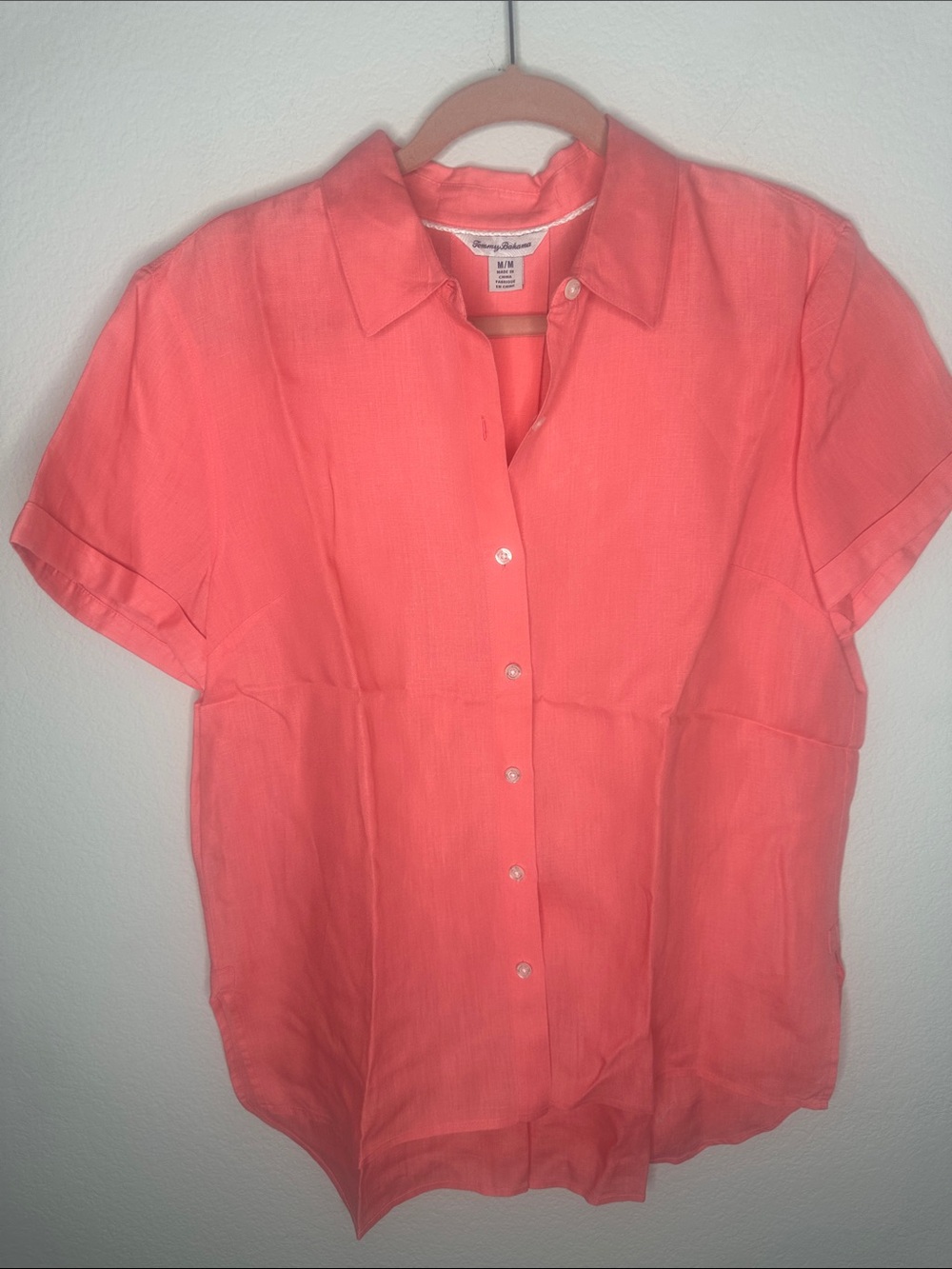 Tommy Bahama Coral Short-Sleeve Button-Down Shirt